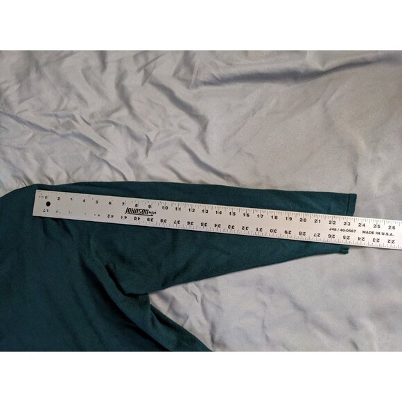 Torrid Sweater Emerald Green Lace Keyhole Pullover Rayon Blend Womens Size 3X - Picture 9 of 9